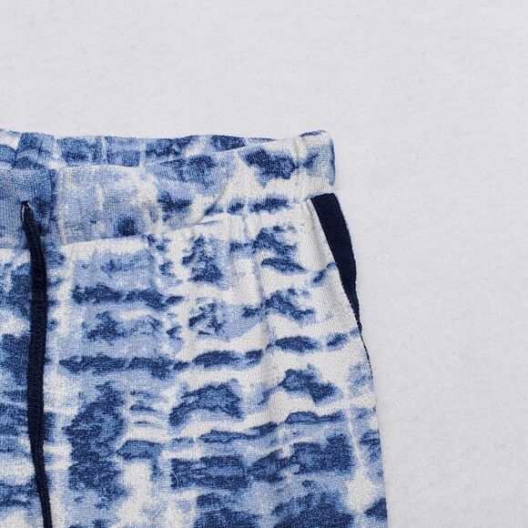 Lucky Brand Athletic Drawstring Running Yoga Pants Womens Size XS Blue White - Picture 4 of 7